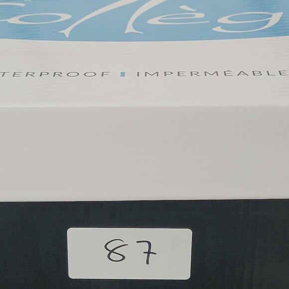 NEW AQUA COLLEGE WOMENS DREAM ZIP BOOTIES BLACK NUBUCK 10M - Picture 11 of 11